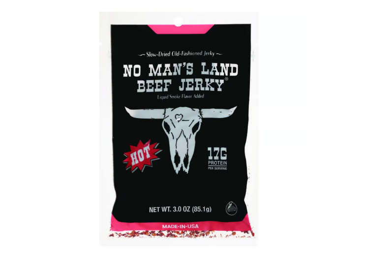 No Man's Land Hot Beef Jerky