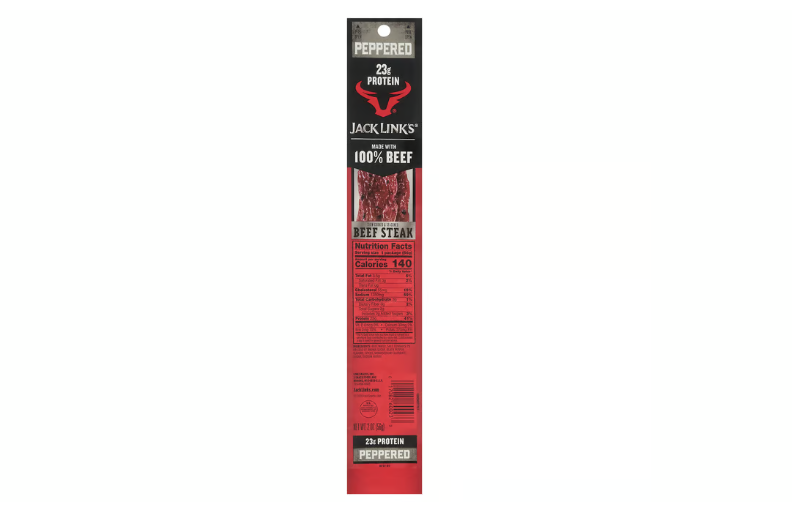 Jack Link's Slow Cooked & Seasoned Peppered Beef Steak