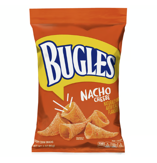 Bugles Nacho Cheese Corn Chips