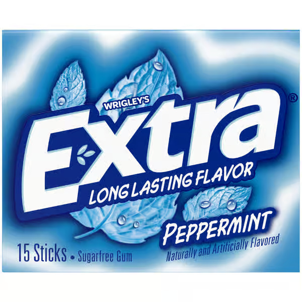Extra Sugar Free Peppermint Gum