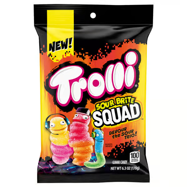 Trolli Sour Brite Squad Gummy Candy