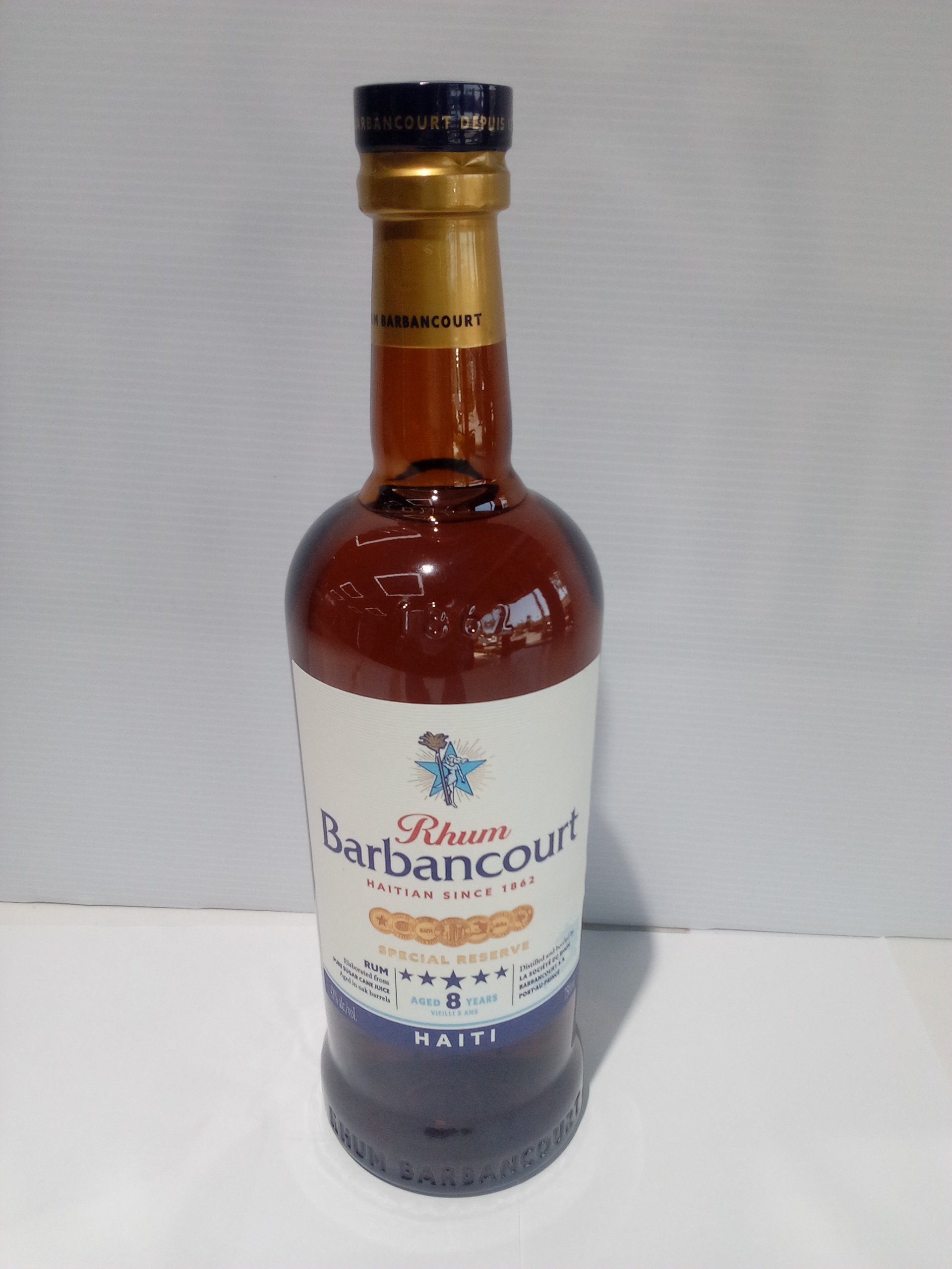 Rum Barbancourt  8 years750 Ml
