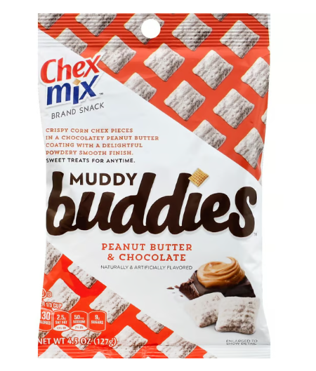 Chex Mix Muddy Buddies Peanut Butter & Chocolate Crackers