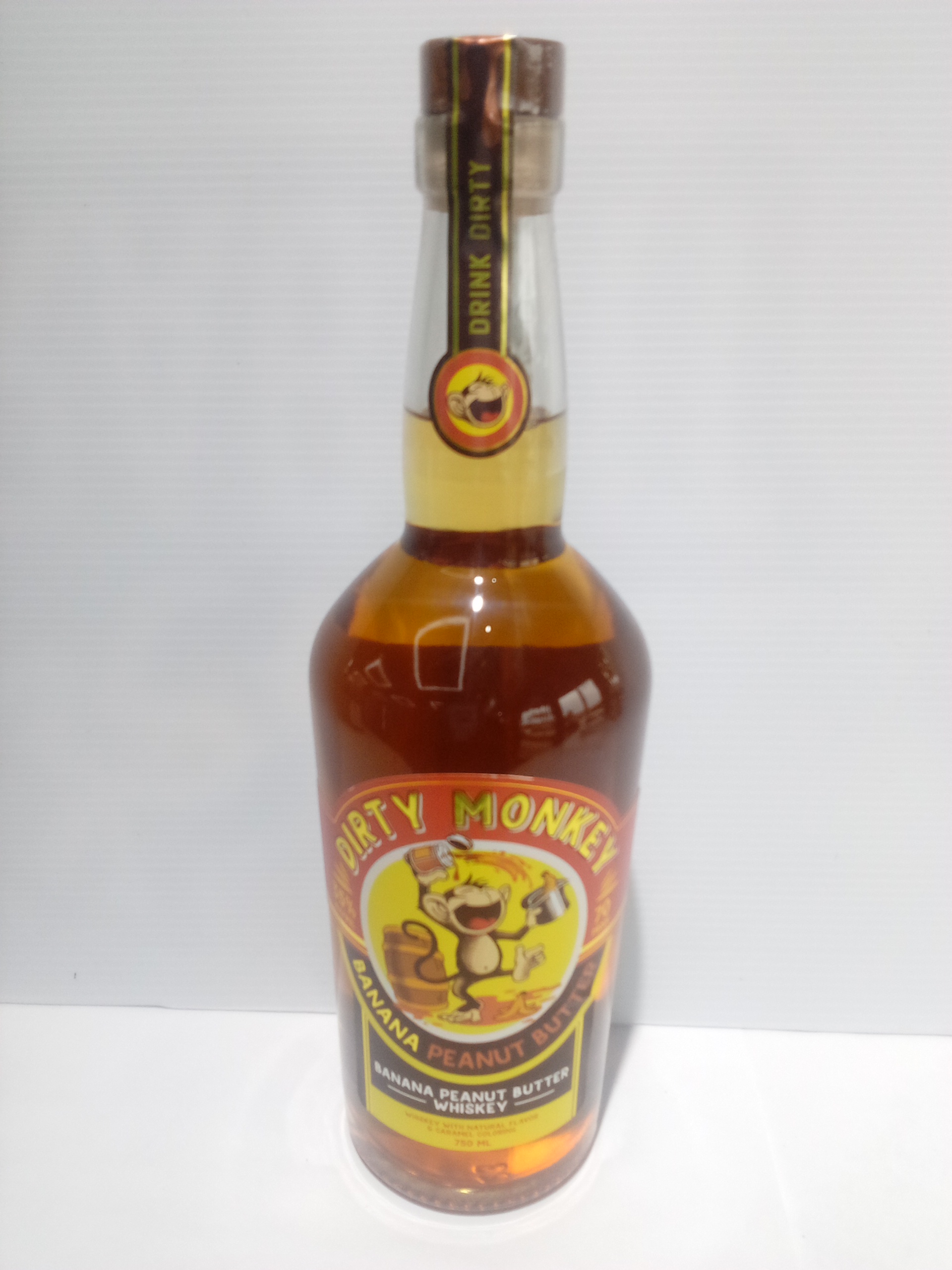 Dirty Monkey Banana Peanut Butter 750ML