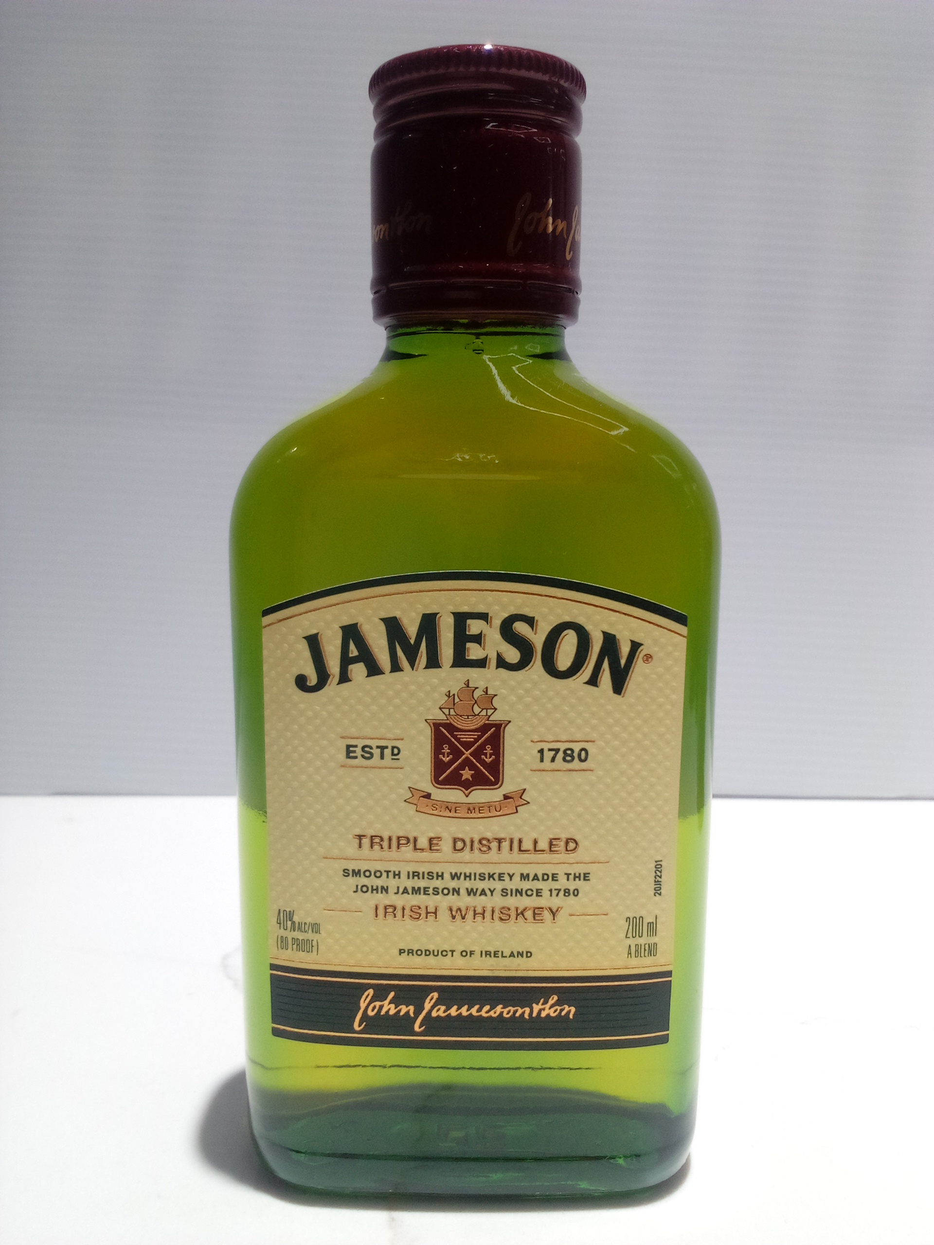 Jameson Triple Distilled 200ML