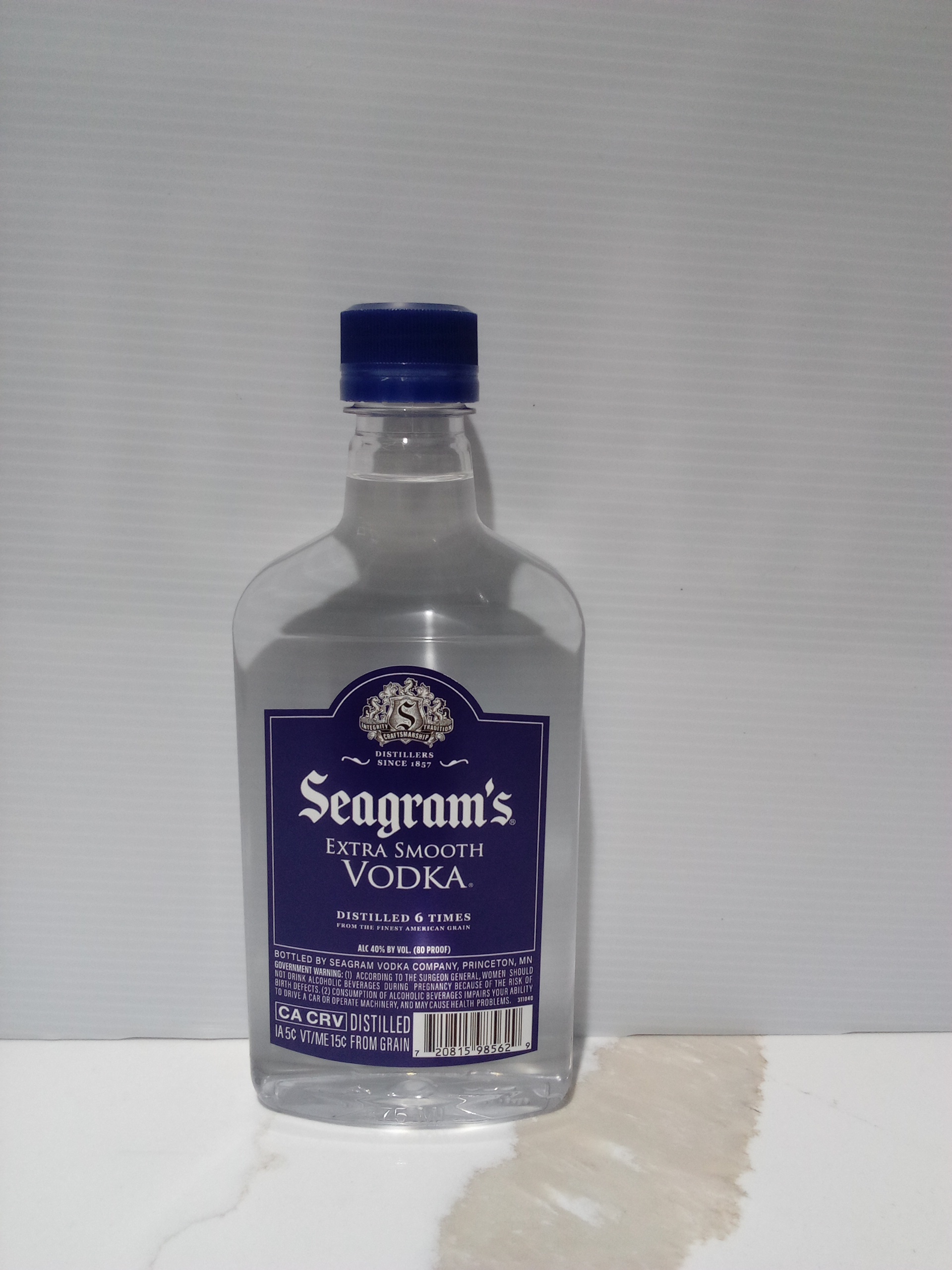 Seagram's Extra Smooth Vodka 375ML