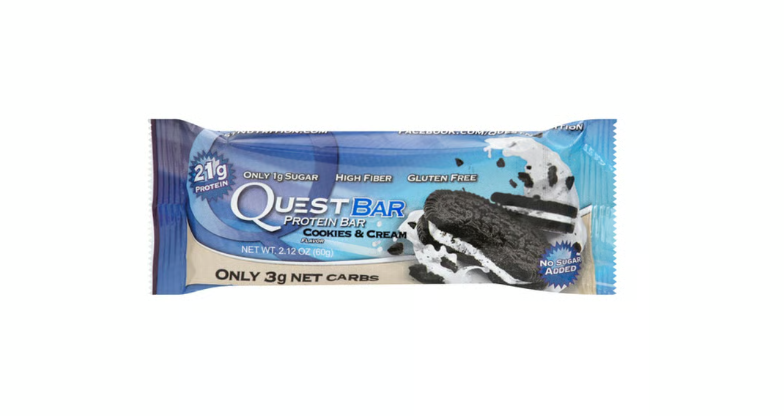Quest Nutrition Cookies & Cream Protein Bar