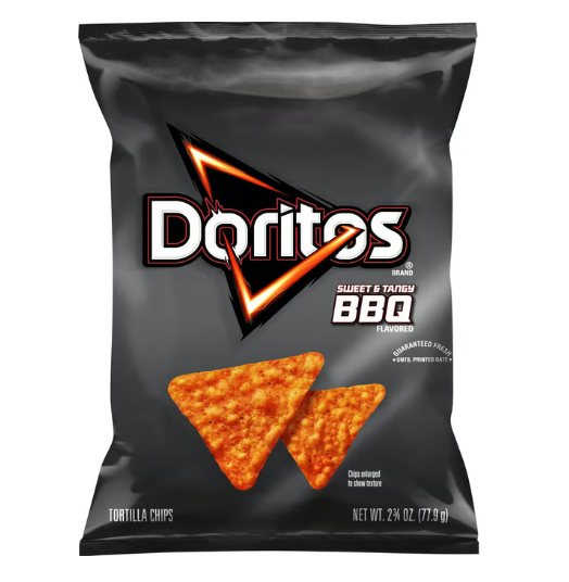 Doritos Sweet & Tangy BBQ Tortilla Chips