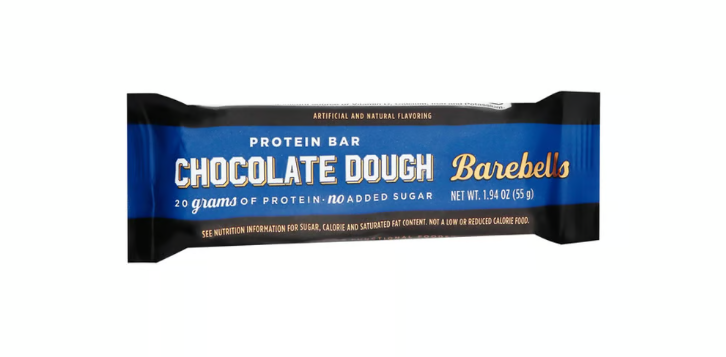 Barebells No Added Sugar Chocolate Dough Protein Bar