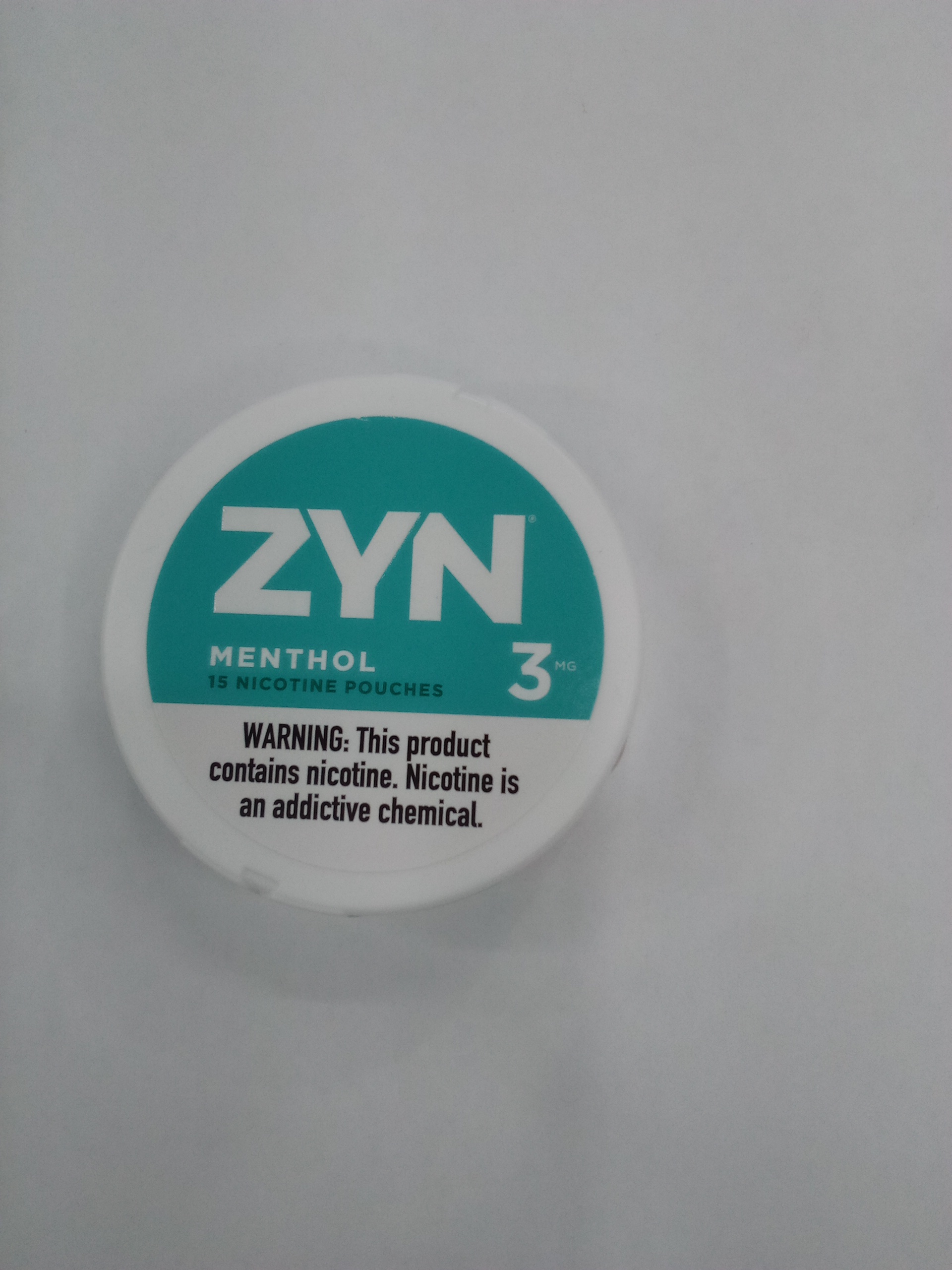 ZYN Menthol 3mg