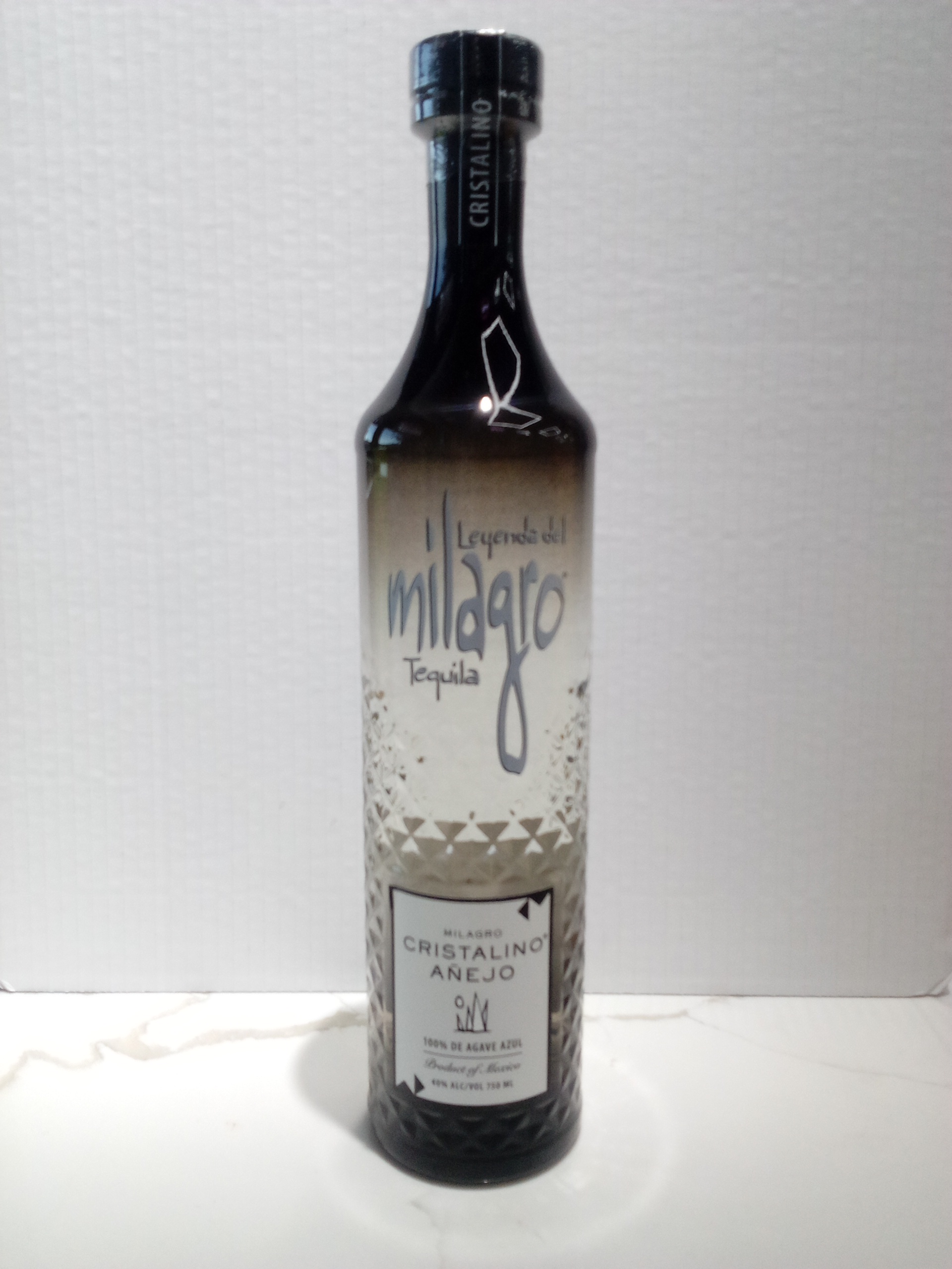 Milagro Cristalino Anejo 750 ML