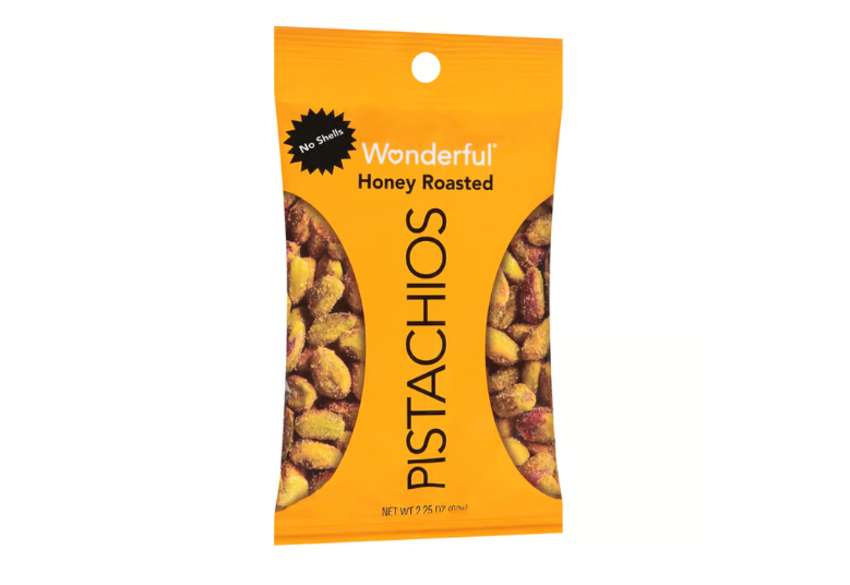 Wonderful Pistachios No Shells Roasted Honey Pistachios