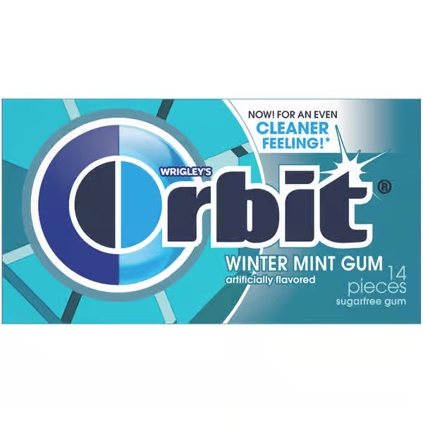 Orbit Sugar Free Wintermint Gums