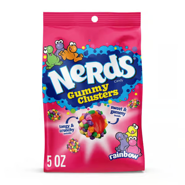 Nerds Rainbow Gummy Clusters Candy