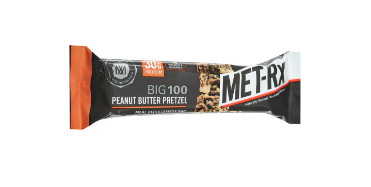 MET-Rx Big 100 Peanut Butter Pretzel Meal Replacement Bar