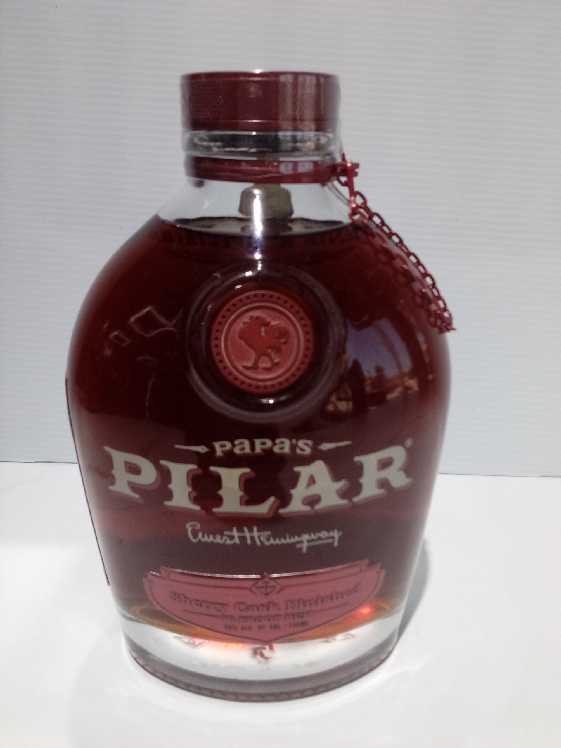 Pilar Sherry  Black finished 750ML