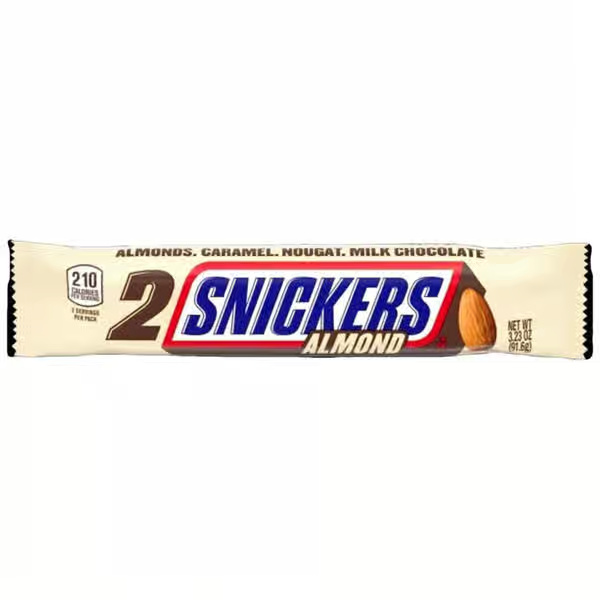 Snickers Almond Candy Bar Share Size