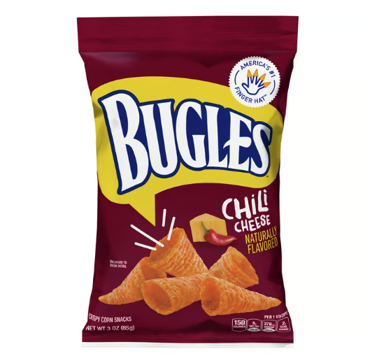 Bugles Chili Cheese Crispy Corn Snack