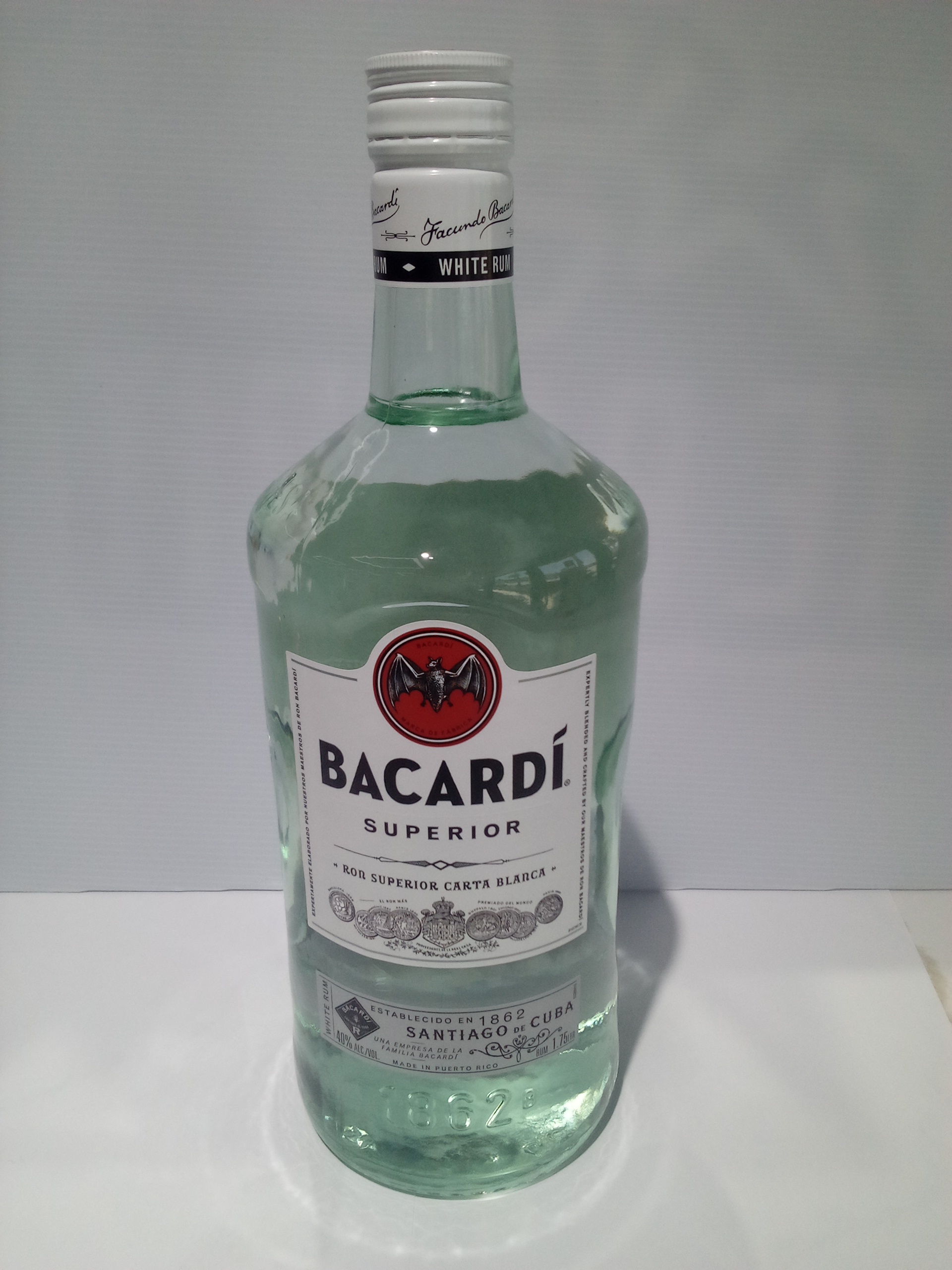 Bacardi White Rum 1.75 L