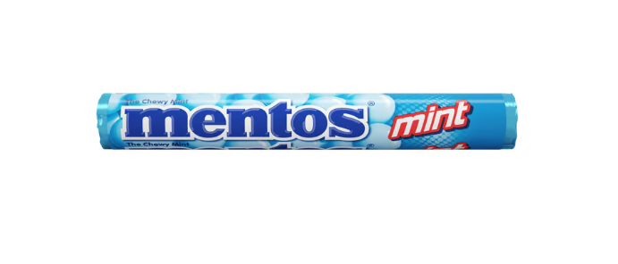 Mentos Chewy Mint Candy Roll