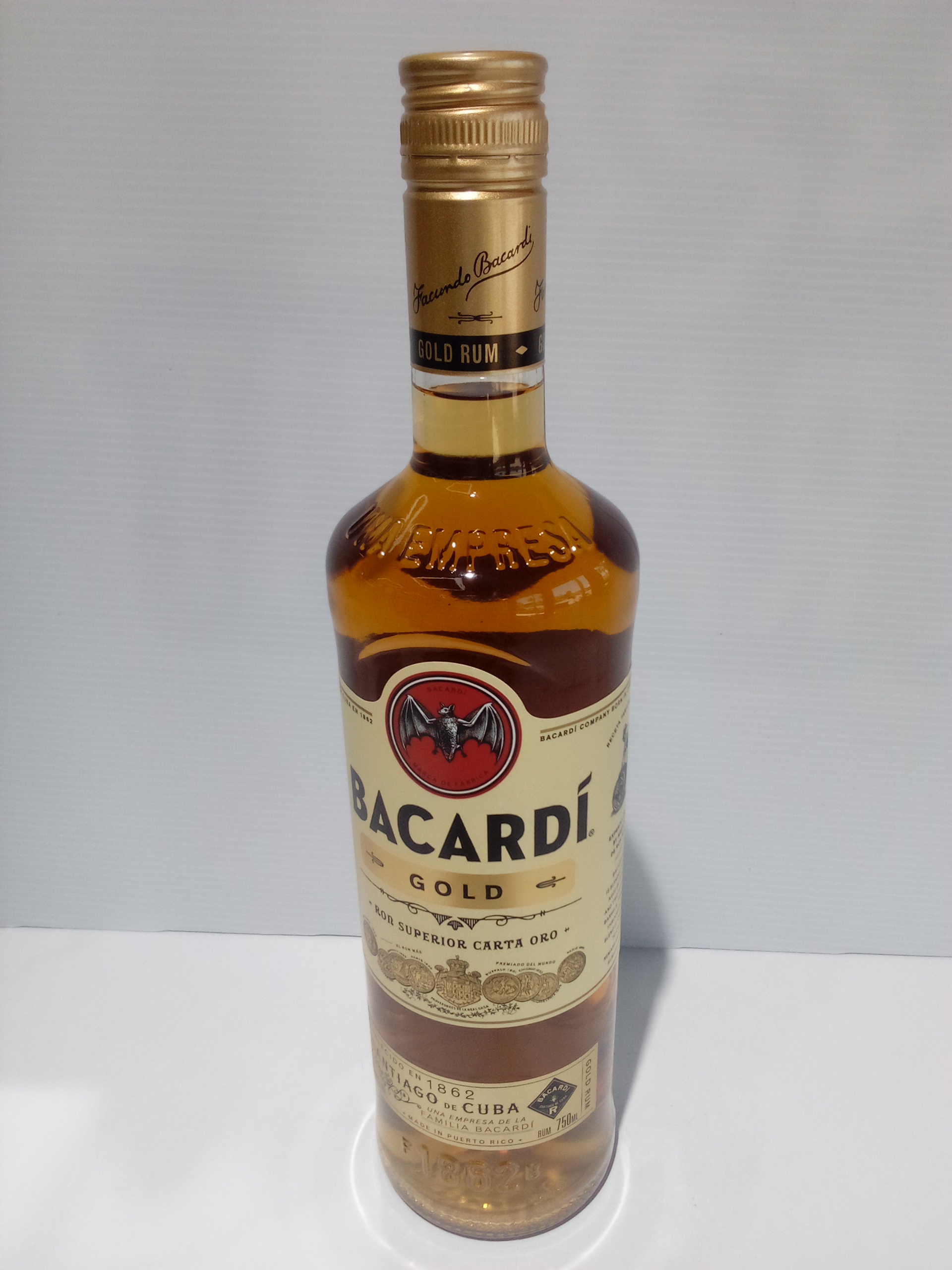 Bacardi Gold 750 Ml