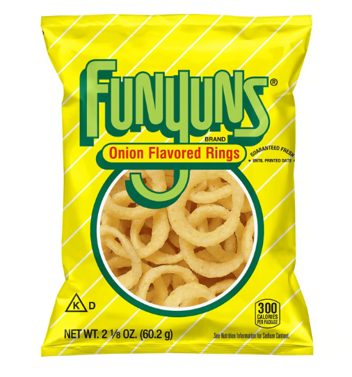 Funyuns Onion Flavored Rings Snack