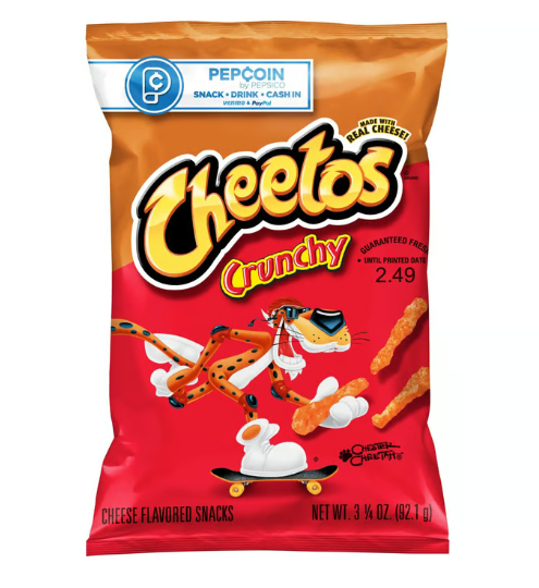 Cheetos Crunchy Cheese Flavored Corn Snacks
