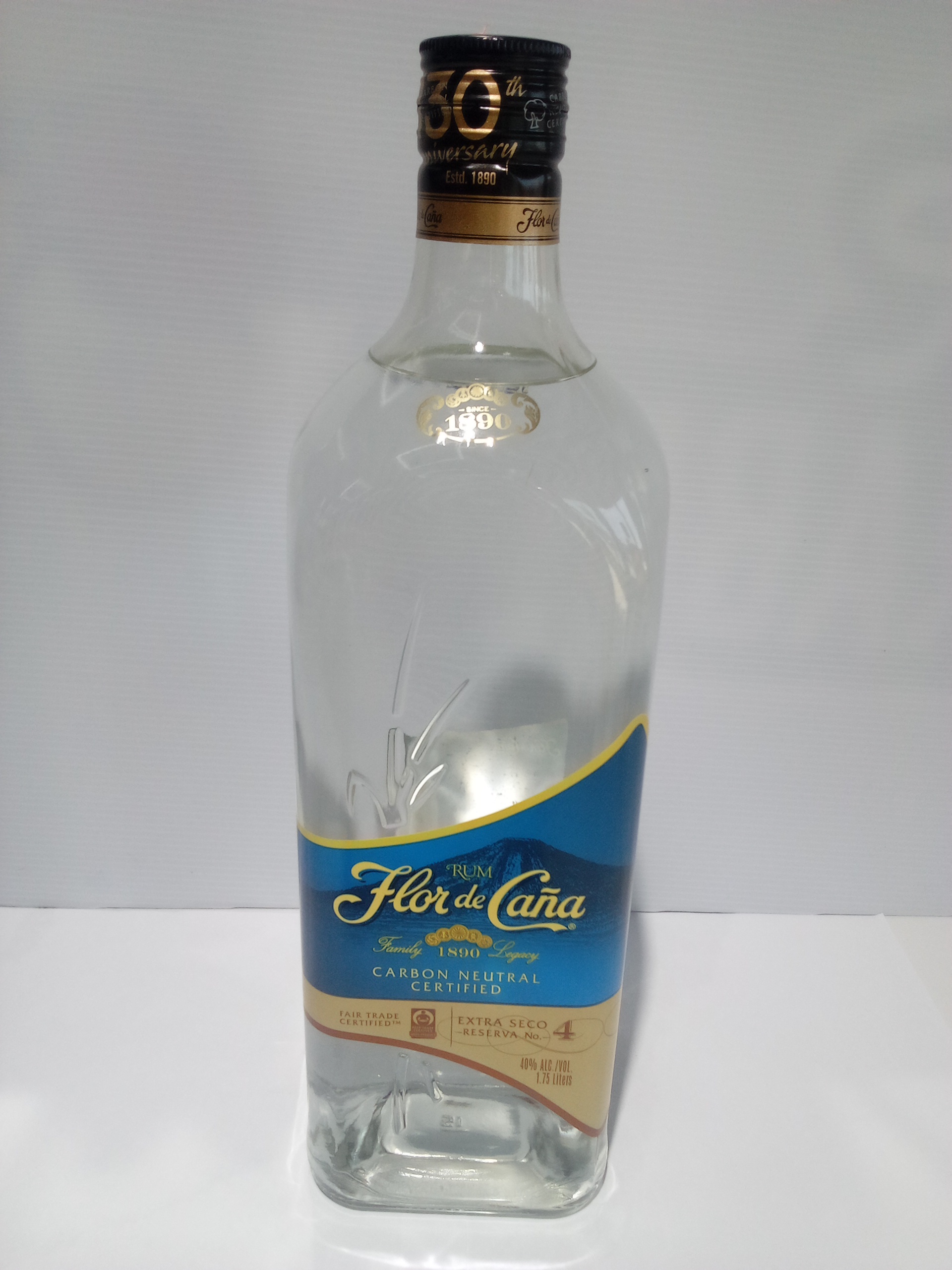 Flor De Caña Extra 4 seco 1.75 L