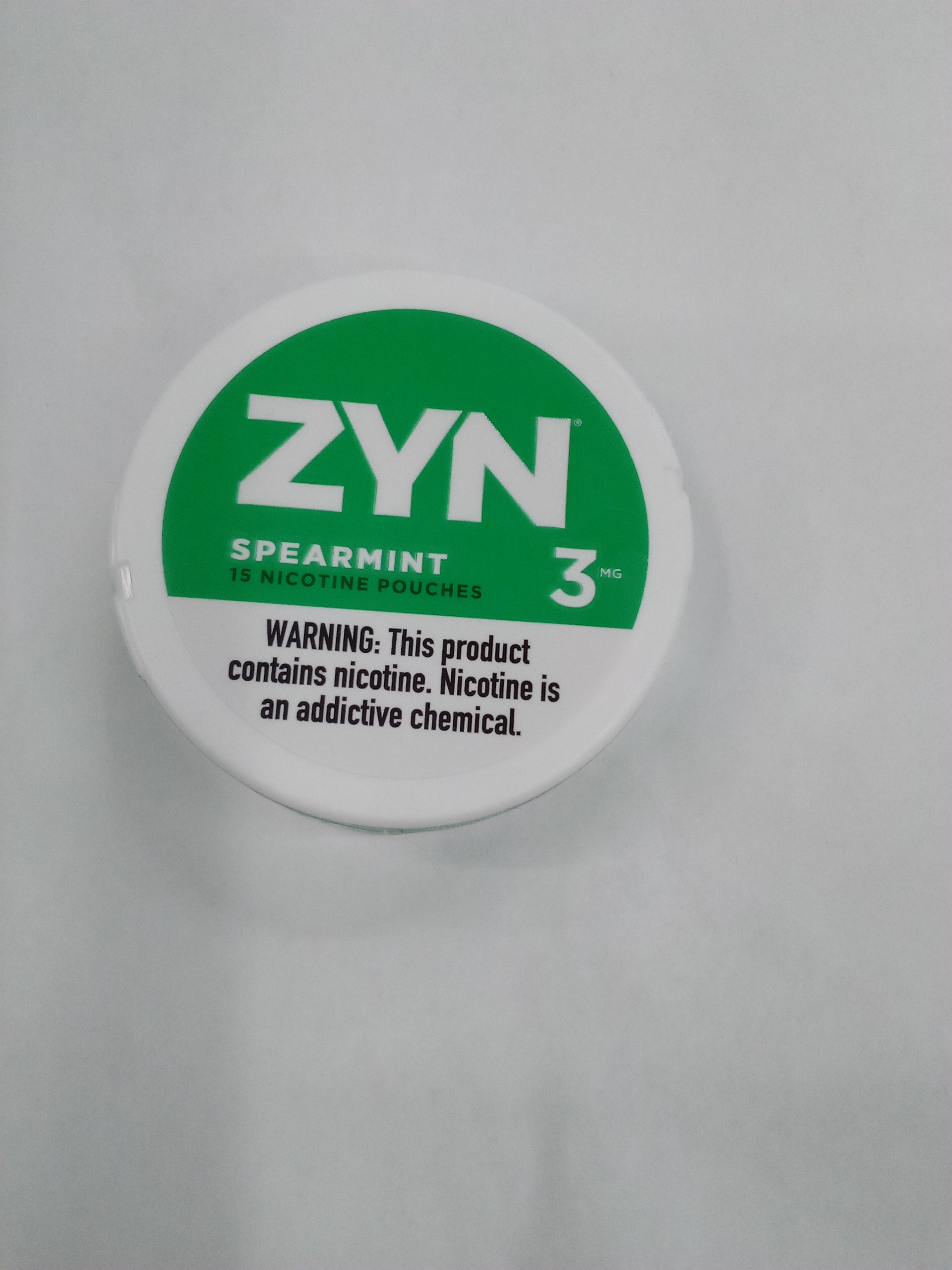 ZYN Spearmint 3mg