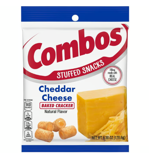 Combos Pizzeria Baked Pretzel Stuffed Snacks