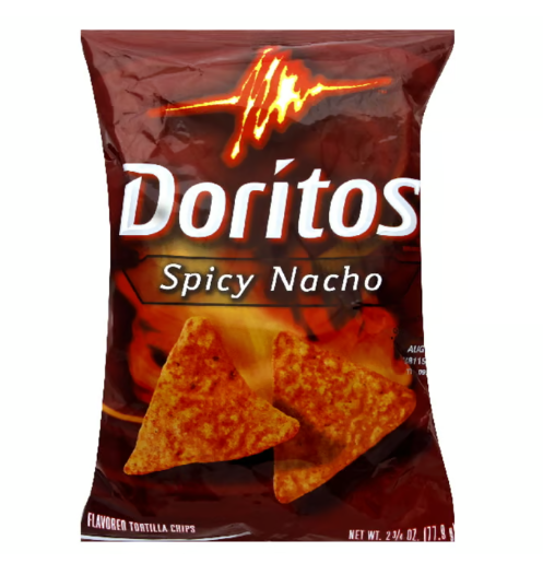Doritos Spicy Nacho Flavor Tortilla Chips
