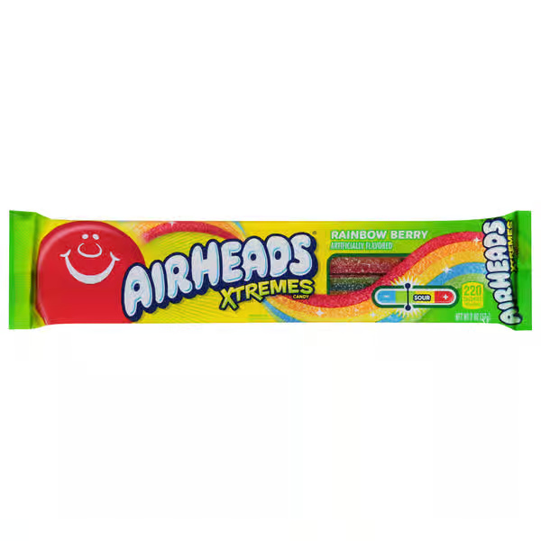 Airheads Xtremes Sour Belts