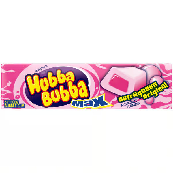 Hubba Bubba Max Outrageous Original Bubble Gum