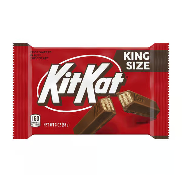 Kit Kat Milk Chocolate Wafer Candy Bar King Size