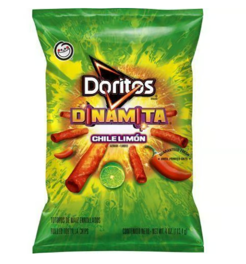 Doritos Dinamita Chile Limon Rolled Tortilla Chips