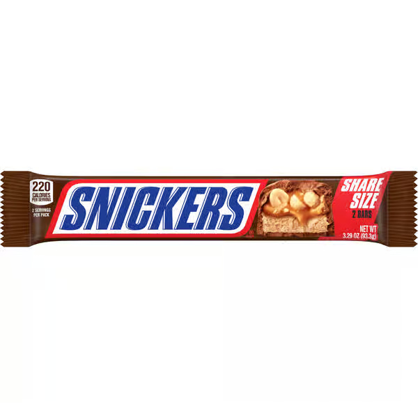 Snickers Milk Chocolate Share Size Candy Bar