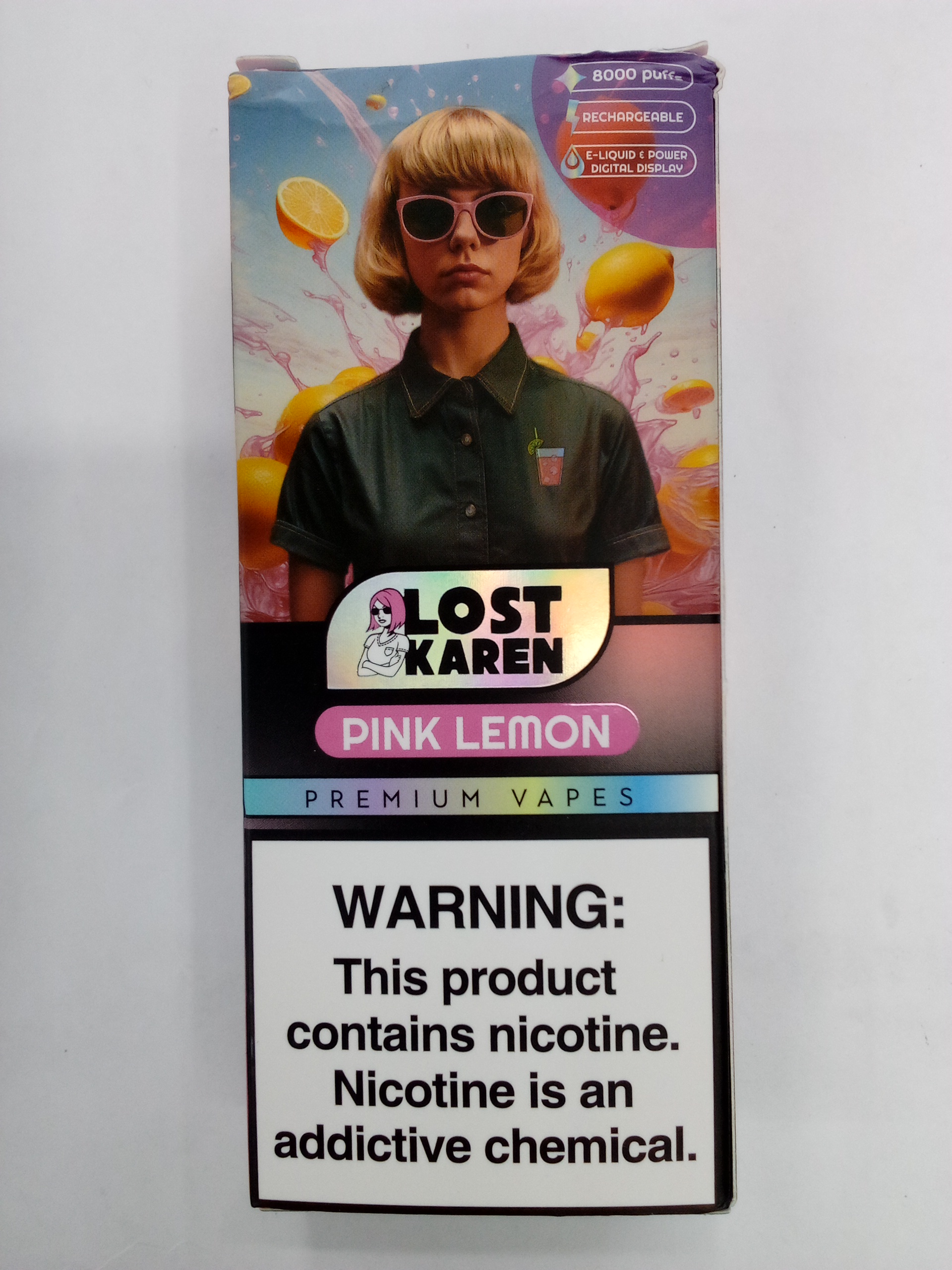 Lost Karen Pink lemon