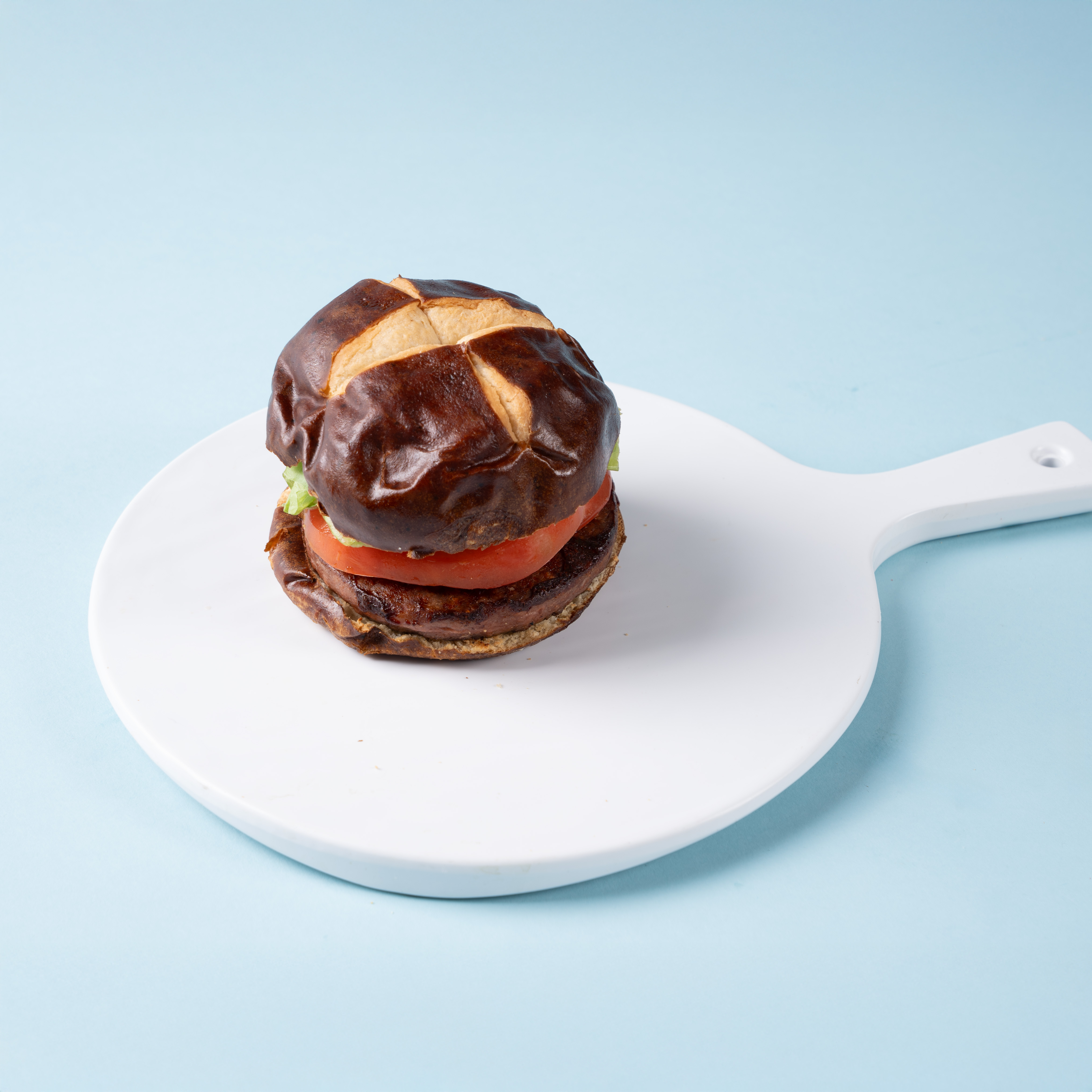 Pretzel Burger