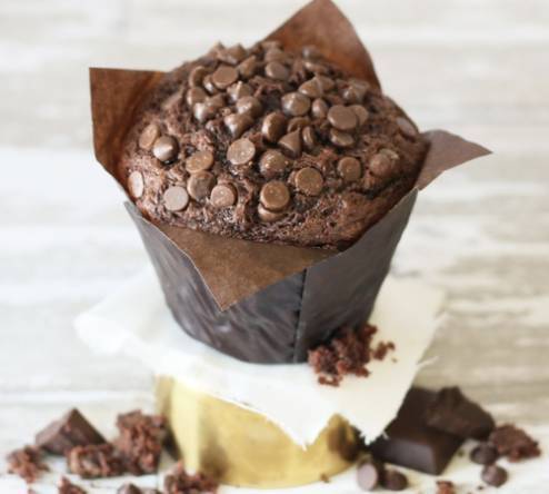 Double Chocolate Chip Muffin