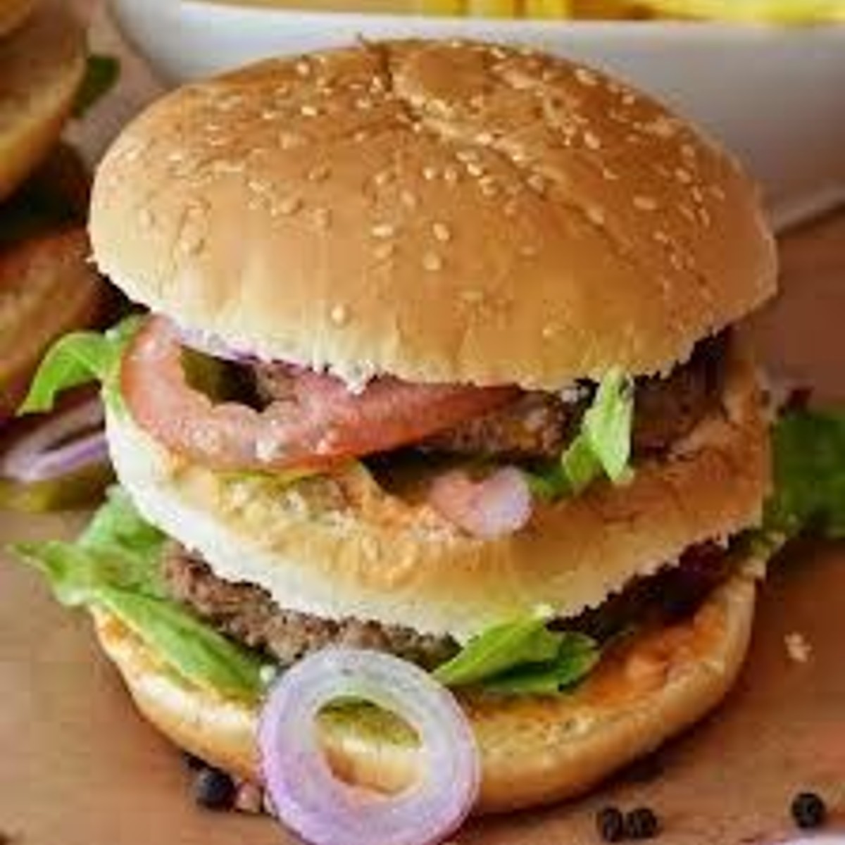 Double Tikki Burger