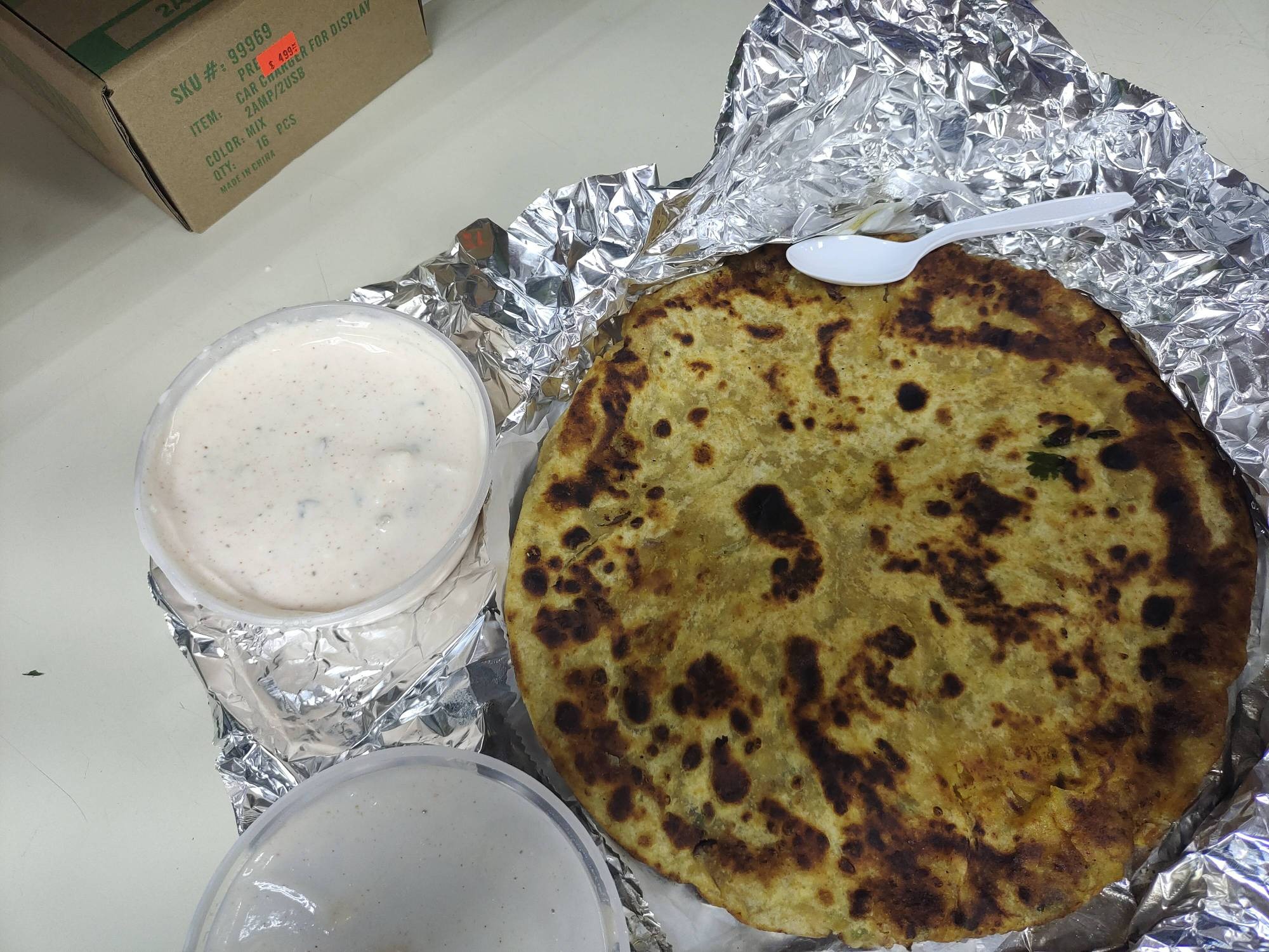 Punjabi Style Aloo Paratha