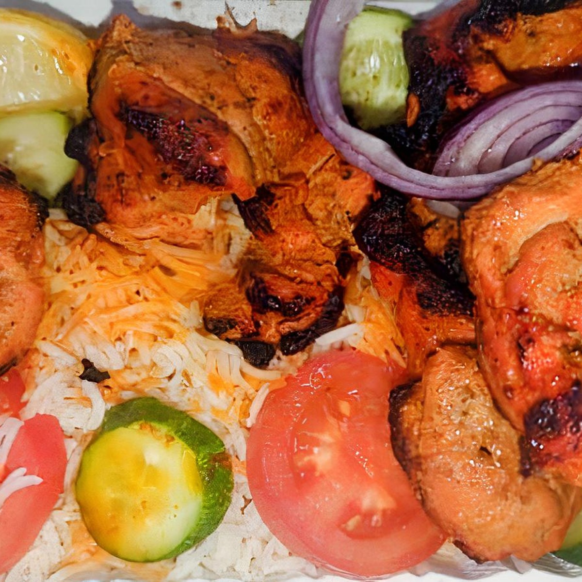 Chicken Tikka with Rice