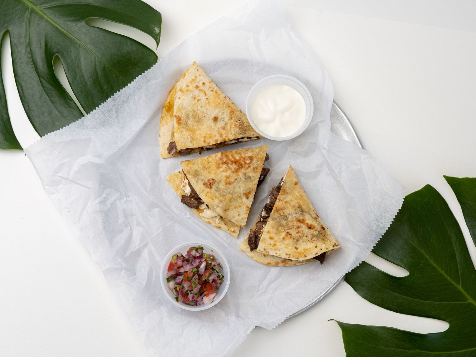 Cerdo Quesadilla