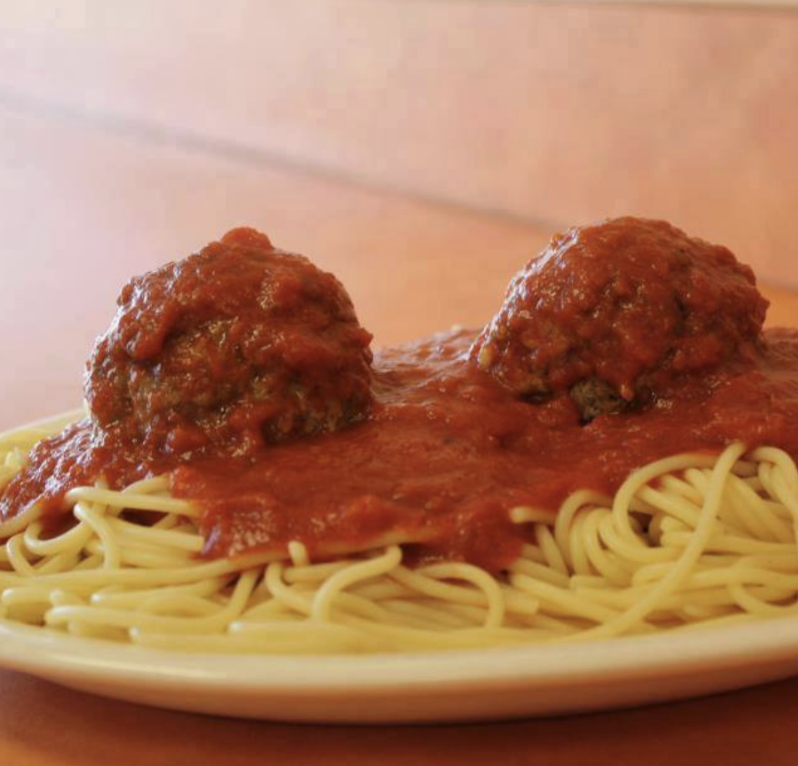 Pasta with Meatballs Lunch