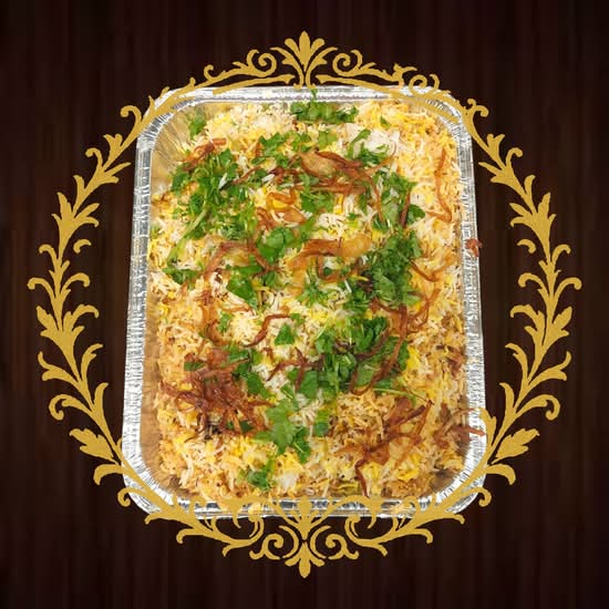 Half Tray Chicken Zurbian (Yemeni Biryani)