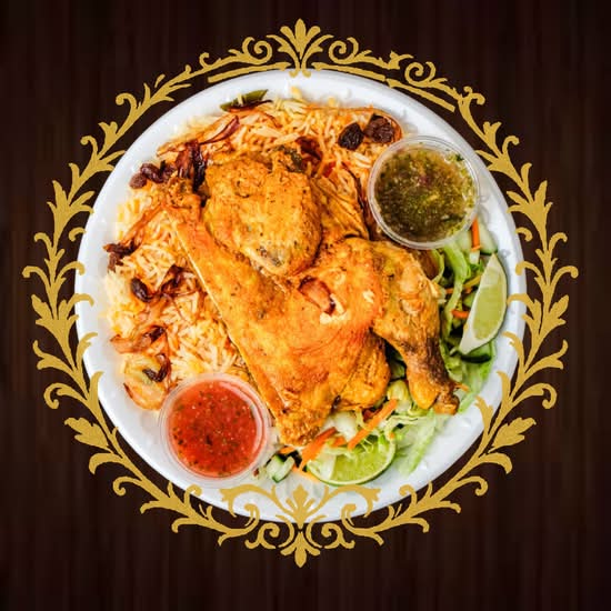 1/2 Chicken Mandi