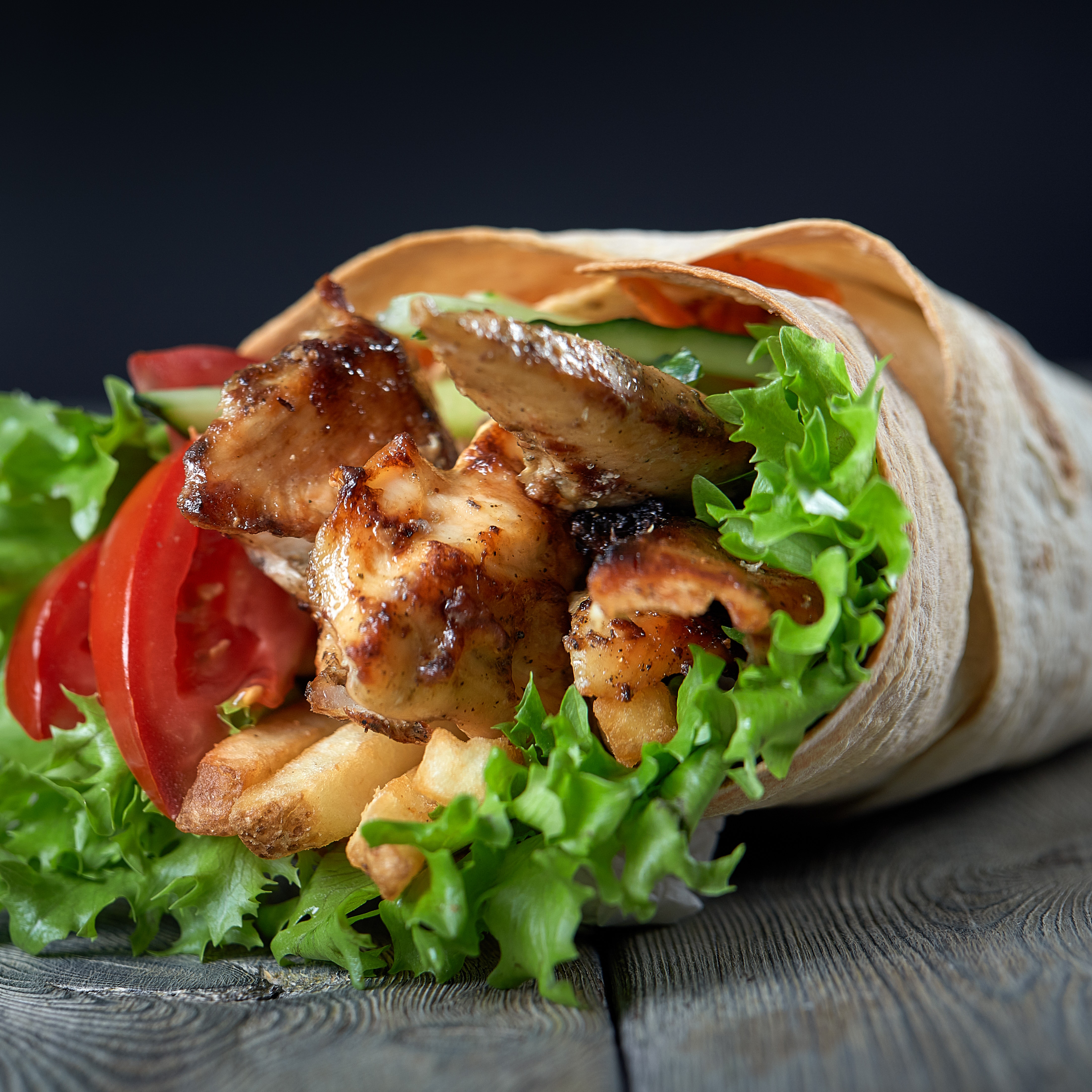 Beef & Tomato Wrap