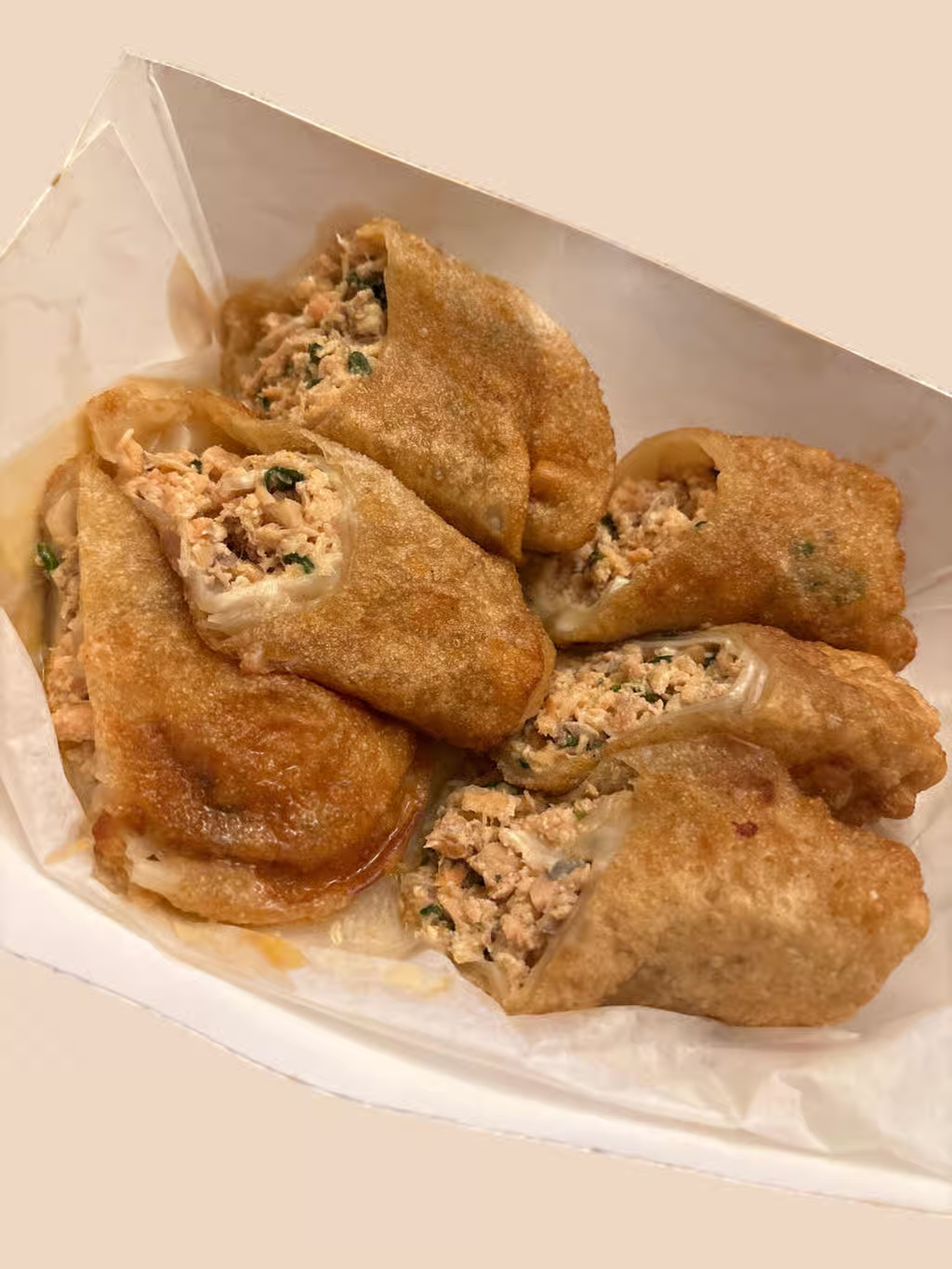 Salmon Egg Rolls
