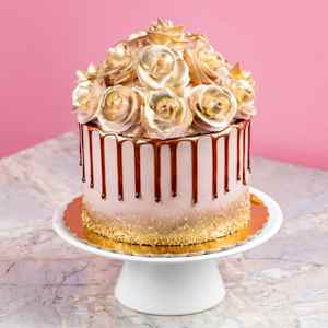 6" Rose Bouquet cake