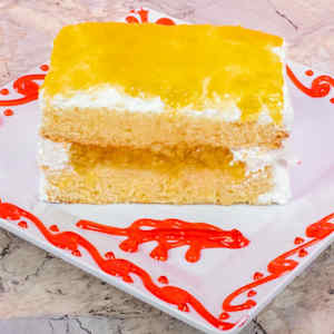 Pineapple Cake Slice